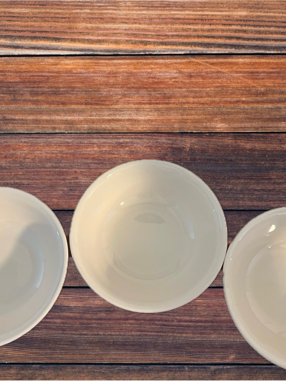 Set of 3 Corelle “Homemade” “Farm Fresh” Ceramic Serving Bowls-Cream Green Trim - Picture 4 of 5